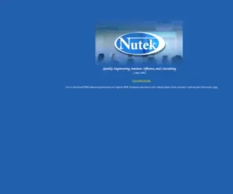 Nutek-US.com(Quality Engineering Seminar and Software) Screenshot