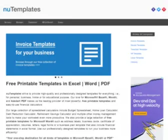 Nutemplates.com(Templates) Screenshot