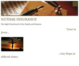 Nuthakinsurance.com(Home) Screenshot