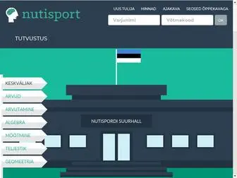 Nutisport.eu(Nutisport) Screenshot