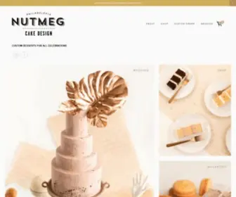 Nutmegcakedesign.com(Nutmeg Cake Design) Screenshot