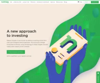 Nutmeg.com(Online investment management) Screenshot