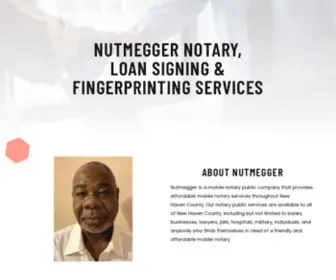 Nutmeggernotaryllc.com(Nutmegger Notary) Screenshot