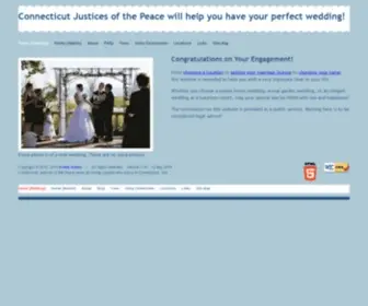 Nutmegjp.com(Connecticut Justices of the Peace) Screenshot