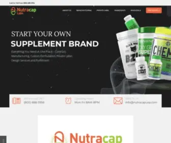 Nutracapusa.com(NutraCap Labs) Screenshot