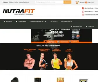 Nutrafitsuplementos.com.br(Loja online de Nutrafit) Screenshot