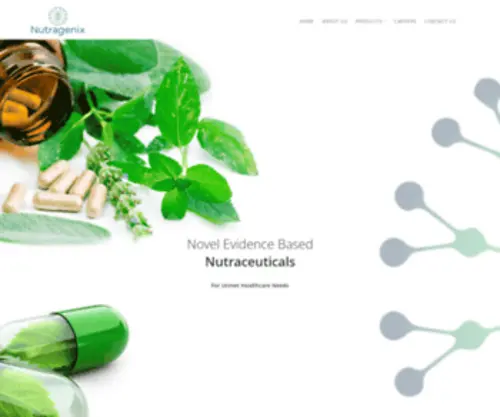 Nutragenix.in(Nutragenix Healthcare Pvt Ltd) Screenshot