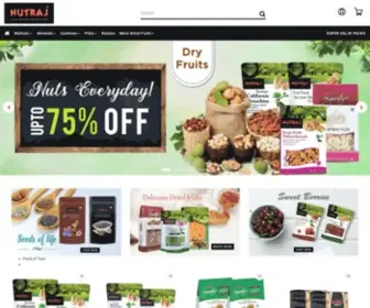 Nutraj.com(Online dry fruits store) Screenshot
