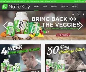 Nutrakeyhealth.com(Health and Wellness Supplements) Screenshot