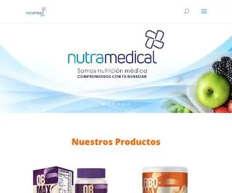 Nutramedical.co(Otro sitio realizado con WordPress) Screenshot