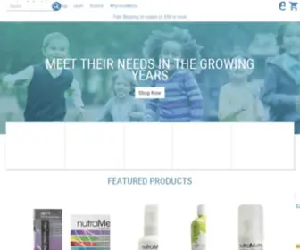 Nutrametrix.com(Custom Health Solutions) Screenshot