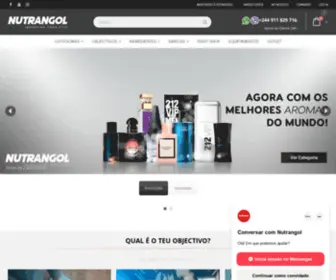 Nutrangol.com(Lider angolana em suplementação) Screenshot