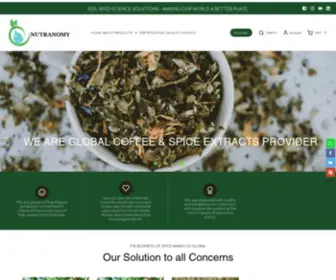 Nutranomy.com(Soil Seed Science Solutions) Screenshot