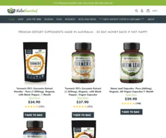 Nutranourished.com(Premium Dietary Supplements) Screenshot