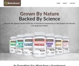 Nutrascout.com(My Awesome Landing Page) Screenshot