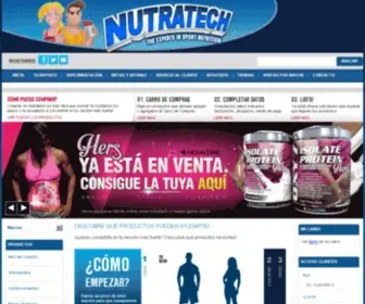 Nutratech.cl(NUTRATECH® Sitio Oficial) Screenshot