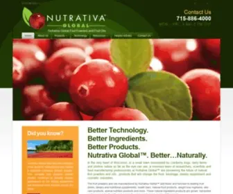 NutrativaGlobal.com(Nutrativa Global) Screenshot