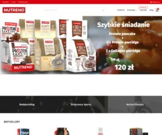 Nutrend.pl(Sklep Nutrend) Screenshot