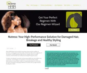 Nutresshair.com(Nutress Hair) Screenshot