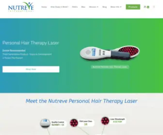 Nutrevehairloss.com(Nutreve Hair Loss Prevention) Screenshot