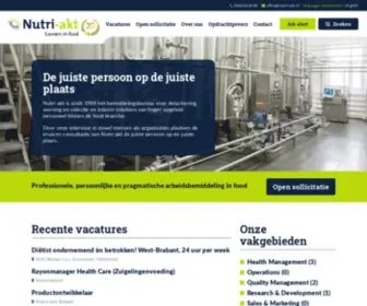 Nutri-AKT.nl(De juiste persoon op de juiste plaats) Screenshot