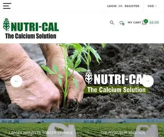 Nutri-Cal.com(Liquid calcium for your vegetables) Screenshot