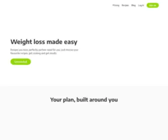 Nutri-IQ.net(Calorie-Counted Meals To Help You Lose Weight The Easy Way) Screenshot