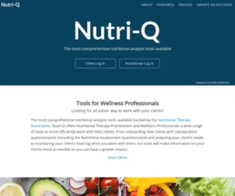 Nutri-Q.com(Providers) Screenshot