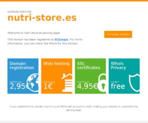 Nutri-Store.es(Nutri Store) Screenshot