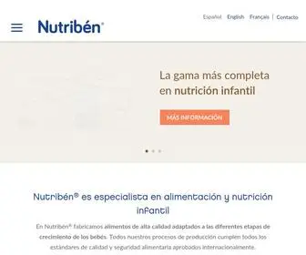 Nutribeninternational.com(Nutribén®) Screenshot