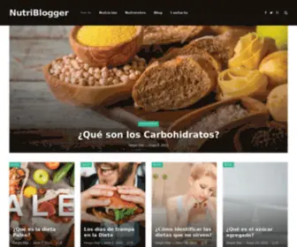 Nutriblogger.com(Inicio) Screenshot