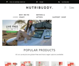 Nutribuddy.com(Healthy Vegan Meal Shakes) Screenshot