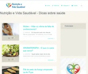 Nutricaoevidasaudavel.com.br(Nutrição) Screenshot