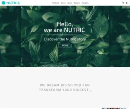 Nutric.com(Domain name) Screenshot