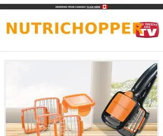 Nutrichopper.com(The Nutrichopper) Screenshot