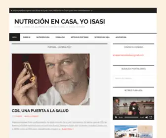 Nutricionencasa.com(Yo Isasi) Screenshot