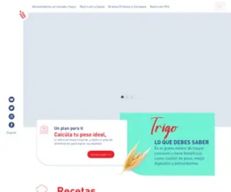 Nutriciongrupobimbo.com(Inicio) Screenshot