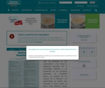 Nutricionhospitalaria.org(Nutrición Hospitalaria) Screenshot