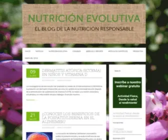 Nutricion.net(Nutricion Evolutiva) Screenshot