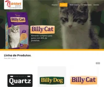 Nutridani.com.br(Ração para Cachorros e Gatos) Screenshot