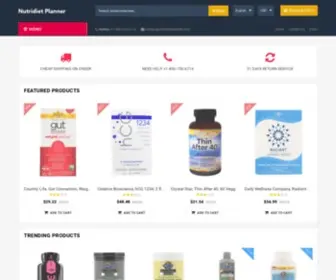 Nutridietplanner.com(Nutridiet planner store) Screenshot