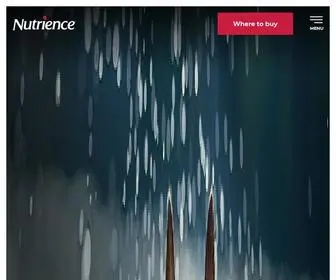 Nutrience.com(Dog & Cat Food Made in Canada) Screenshot