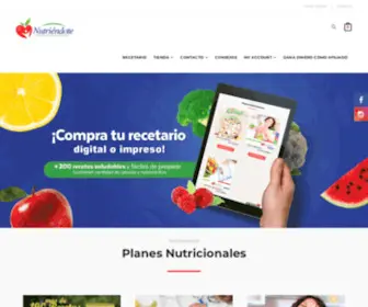 Nutriendote.com(Nutriéndote) Screenshot