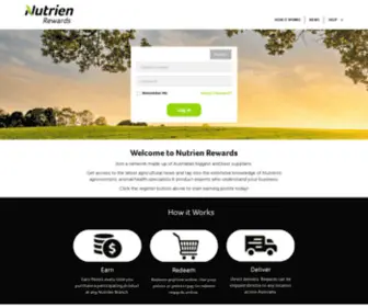 Nutrienrewards.com.au(Nutrien Rewards) Screenshot