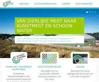 Nutrientplatform.org(Nutrient Platform) Screenshot