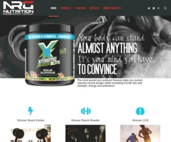 Nutrientscience.com(Cutting Edge Sport Nutrition) Screenshot