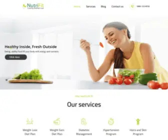 Nutrifitonline.in(Weight Loss Diet Plan) Screenshot