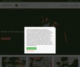 Nutrifitup.com(Pentru Femeile care Vor) Screenshot