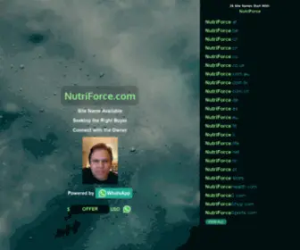 Nutriforce.com(Vitamin) Screenshot