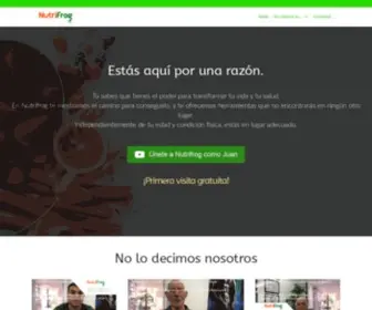 Nutrifrog.com(Nutrifrog) Screenshot